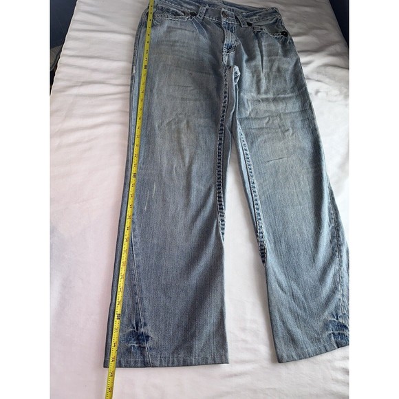 True Religion embellished jean pants, Row 30 seat 33.Check measurements in photo - Picture 13 of 13
